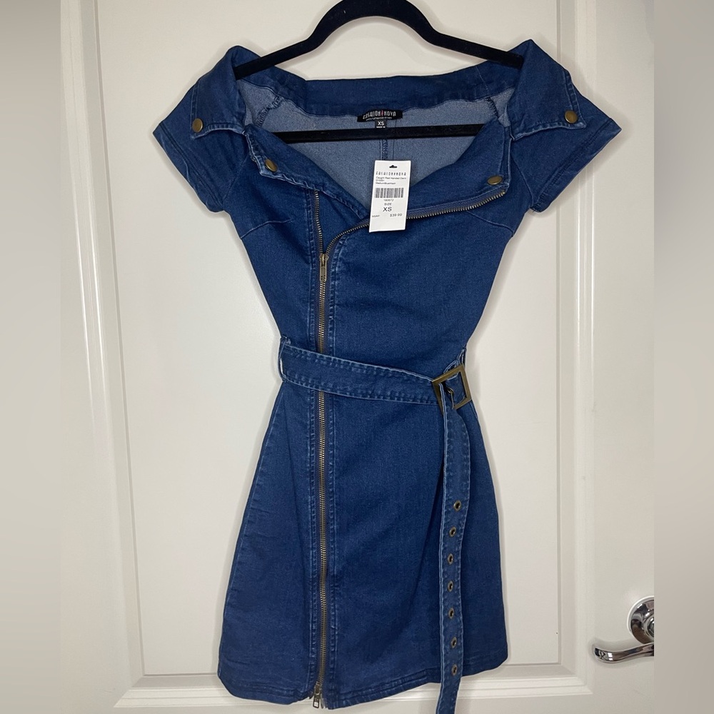 Fashion‎ Nova Denim dress
